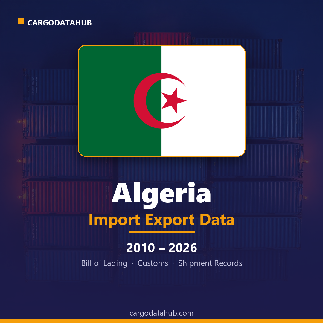 Algeria Import Export Data