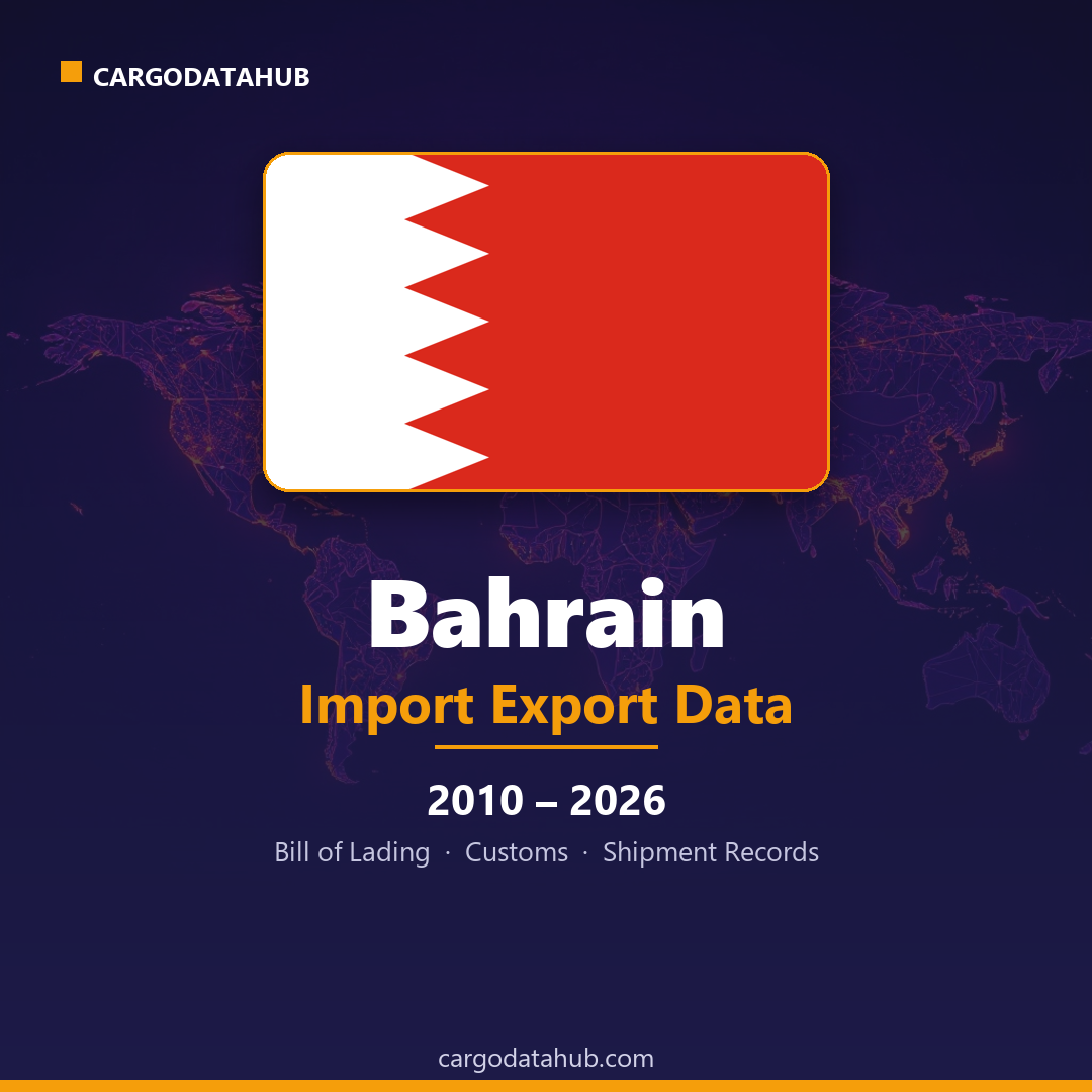 Bahrain Import Export Data