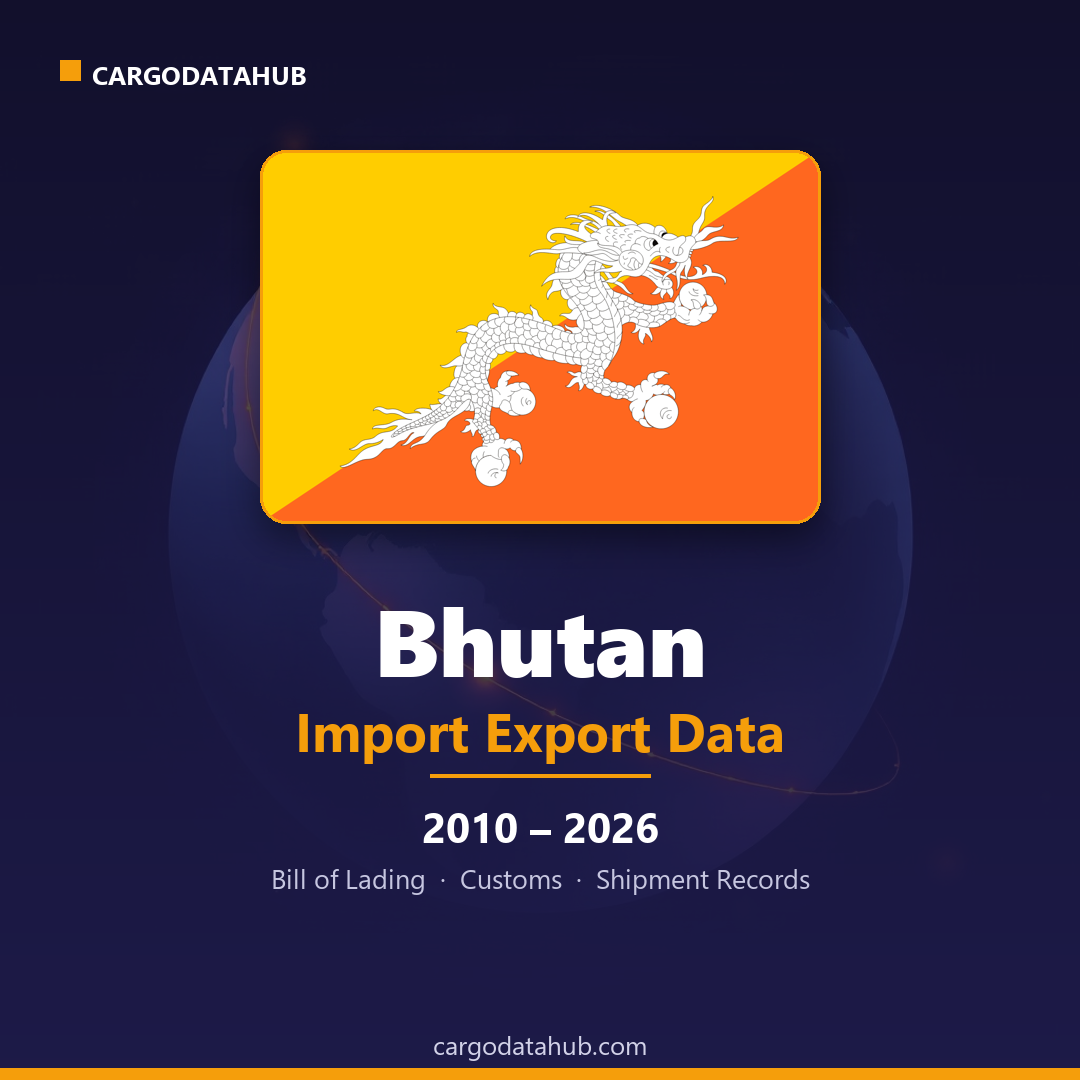 Bhutan Import Export Data