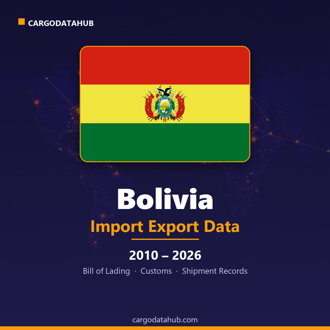 Bolivia Import Export Data