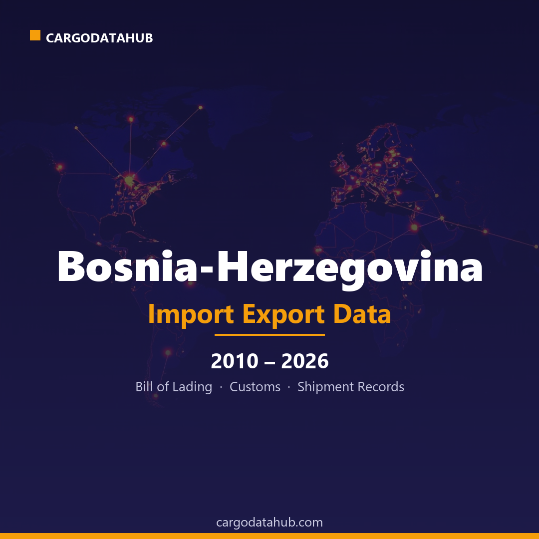 Bosnia-Herzegovina Import Export Data