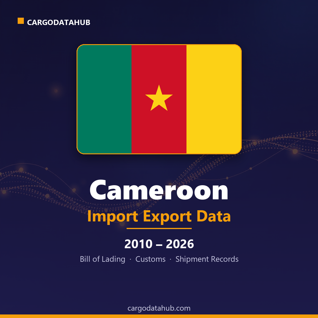 Cameroon Import Export Data