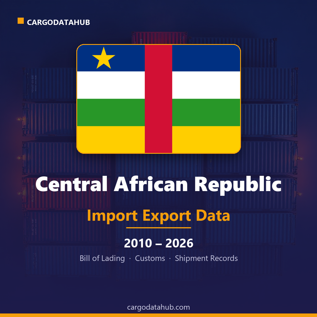 Central African Republic Import Export Data