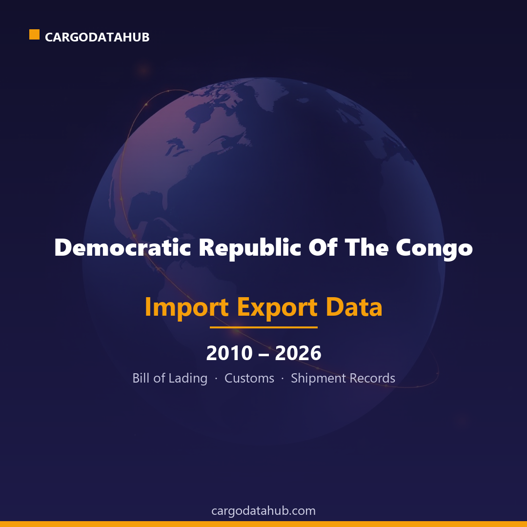 Democratic Republic Of The Congo Import Export Data