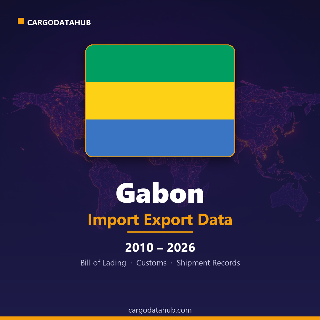 Gabon Import Export Data
