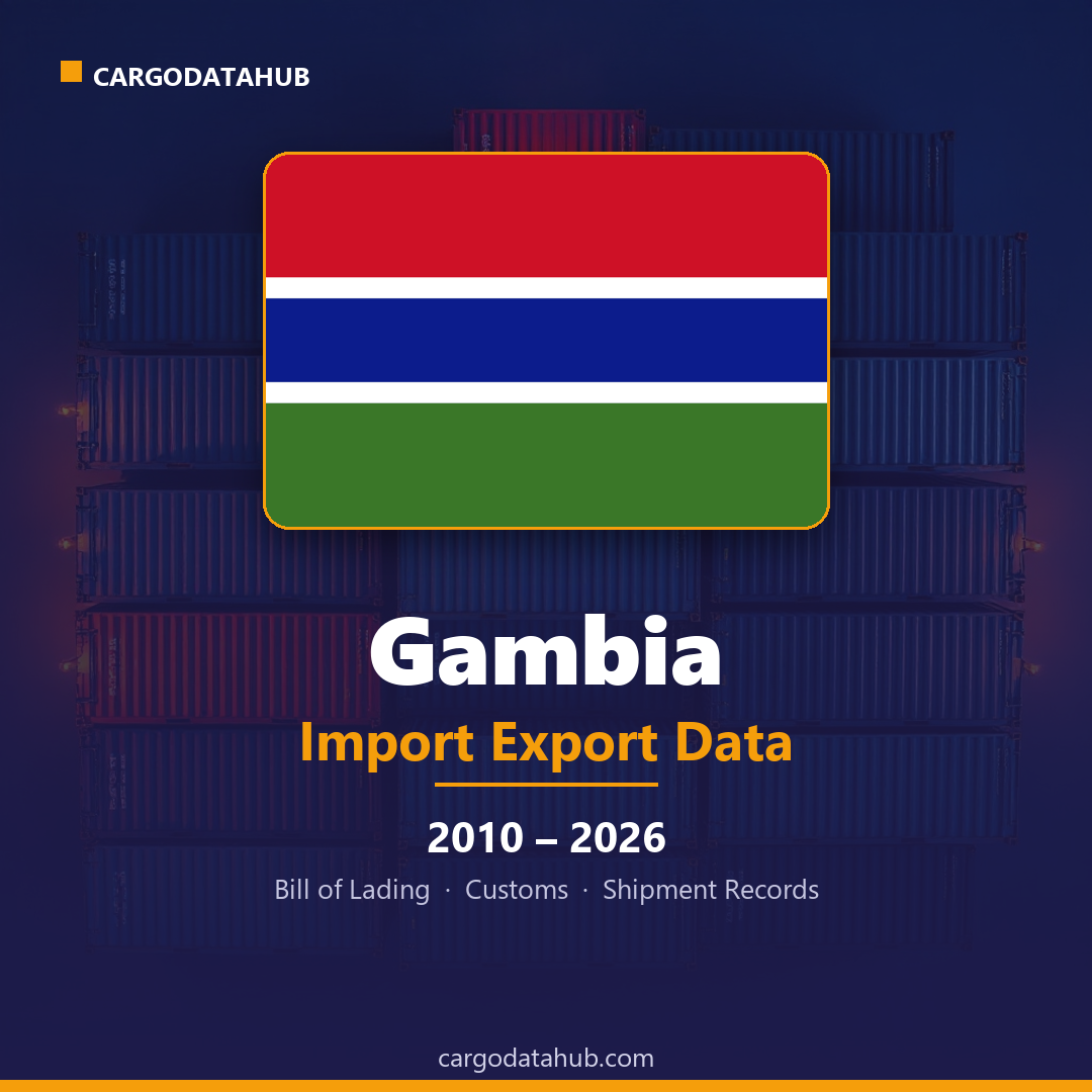Gambia Import Export Data