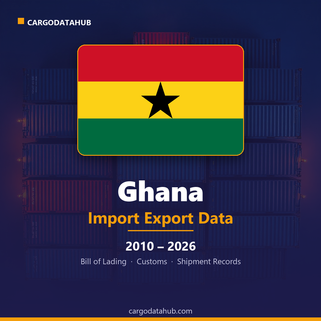 Ghana Import Export Data