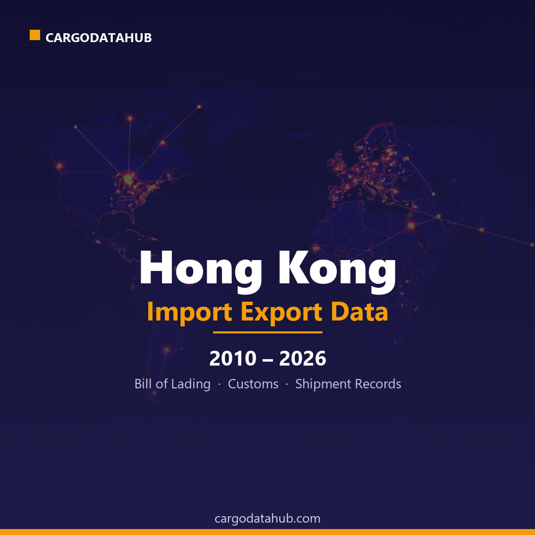 Hong Kong Import Export Data