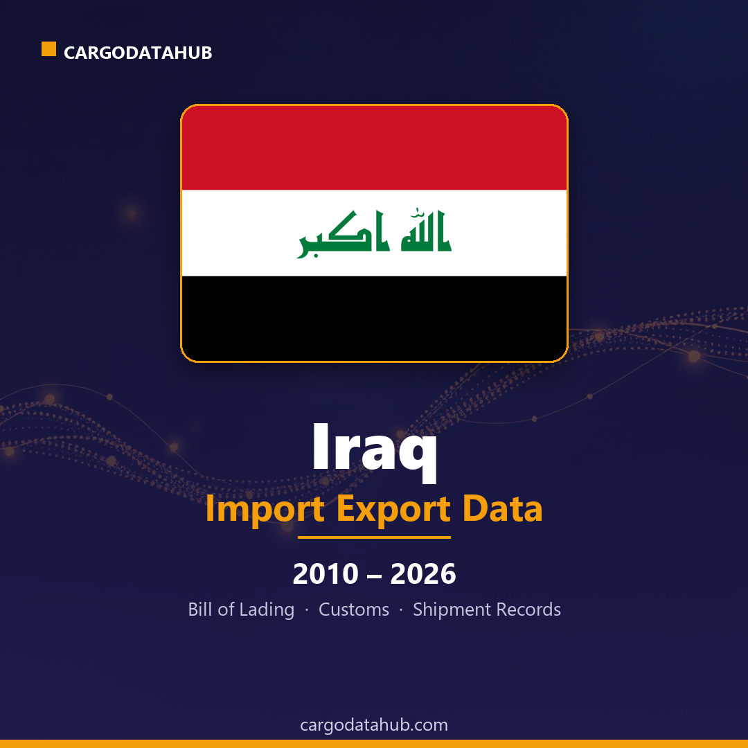 Iraq Import Export Data