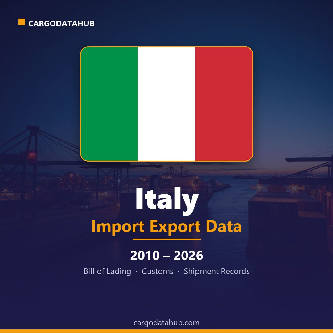 Italy Import Export Data
