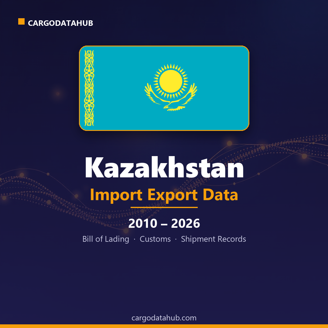 Kazakhstan Import Export Data