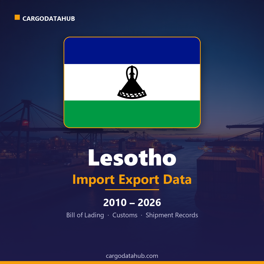 Lesotho Import Export Data