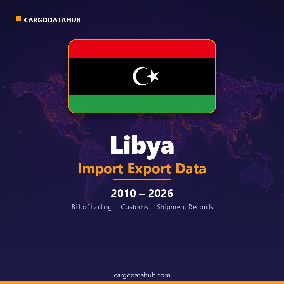 Libya Import Export Data