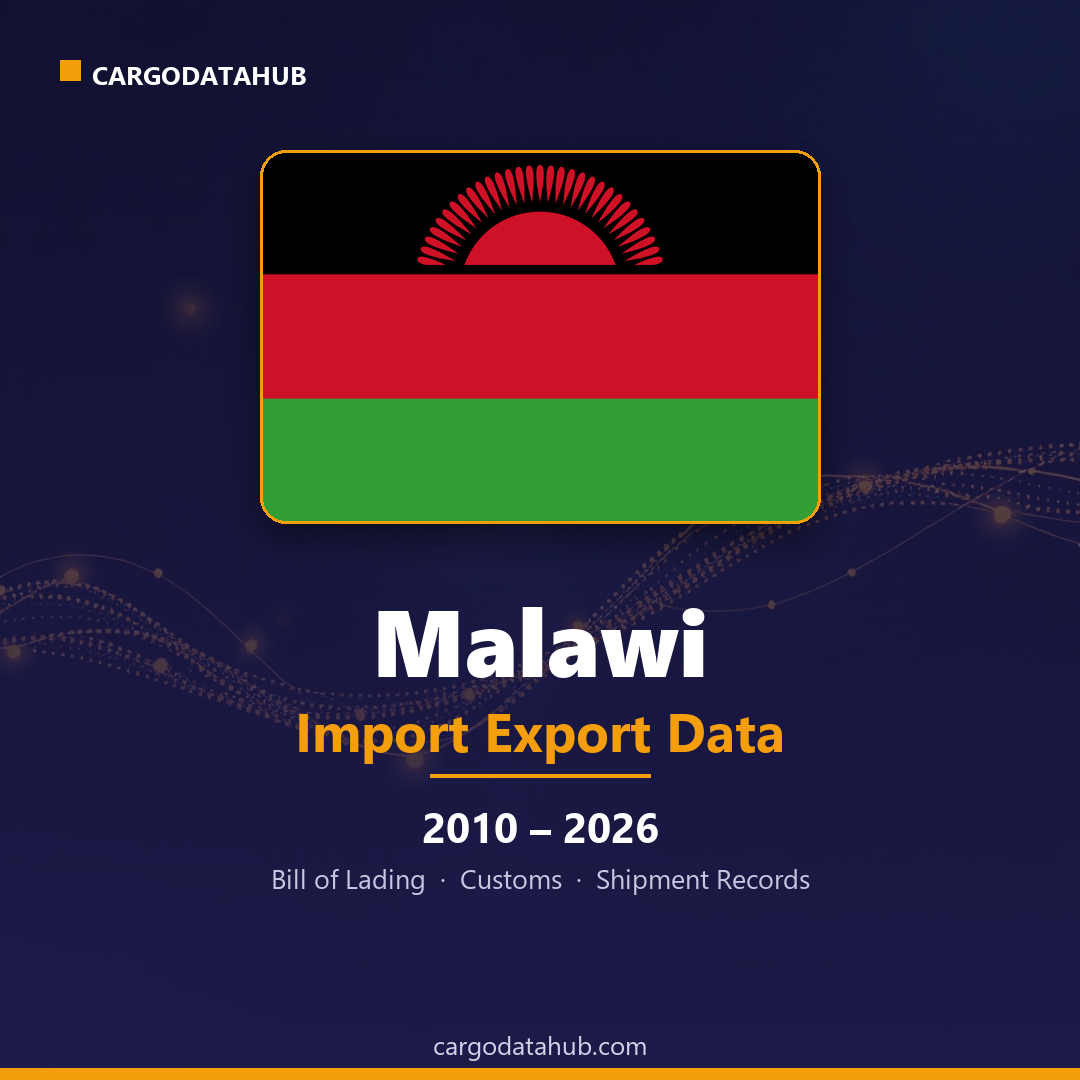 Malawi Import Export Data