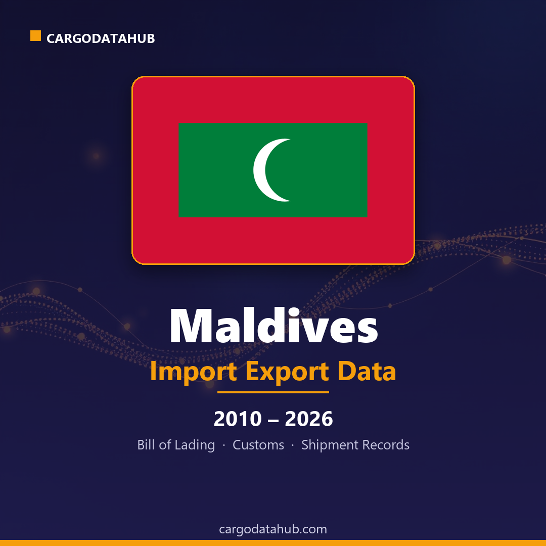 Maldives Import Export Data