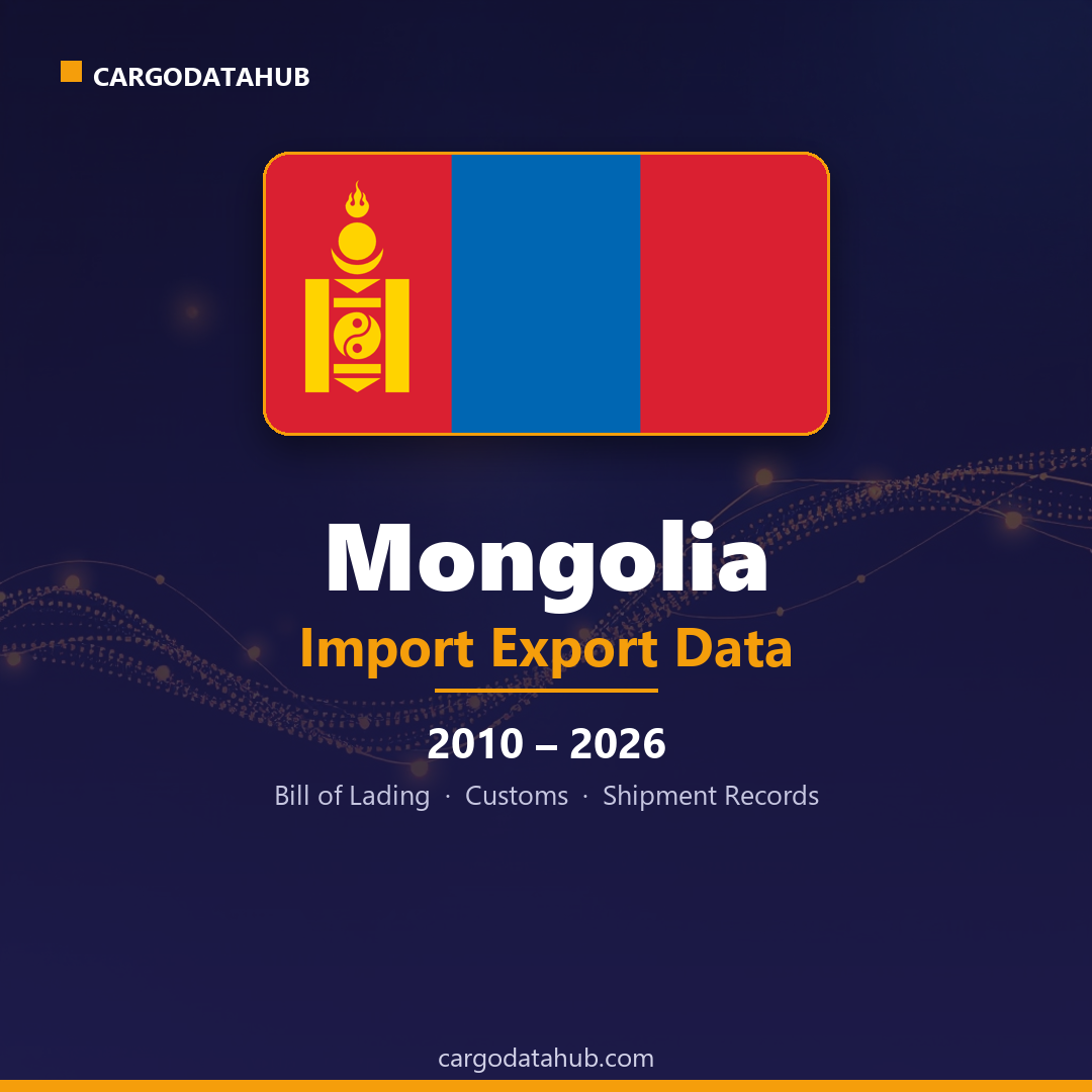 Mongolia Import Export Data