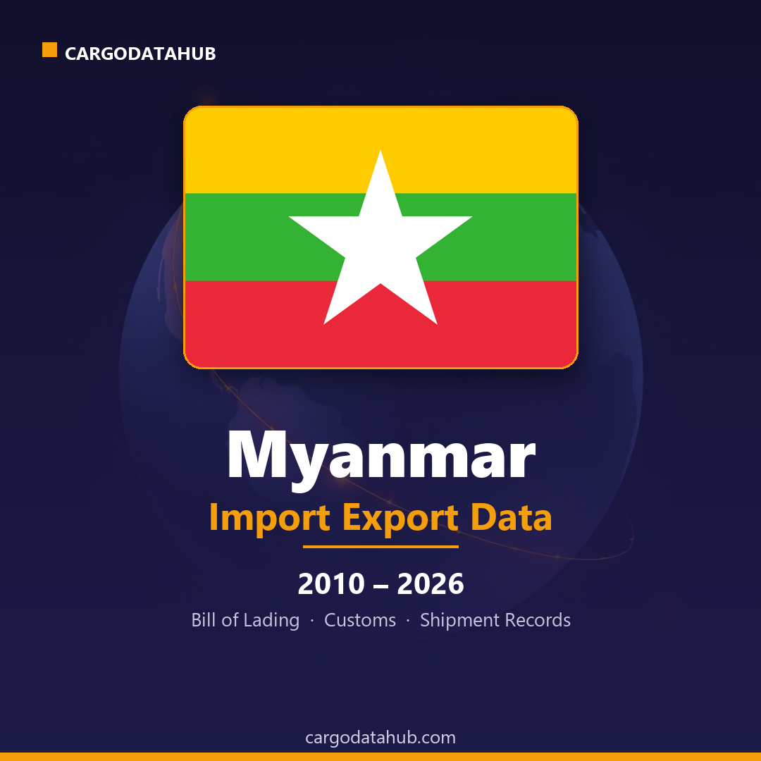 Myanmar Import Export Data