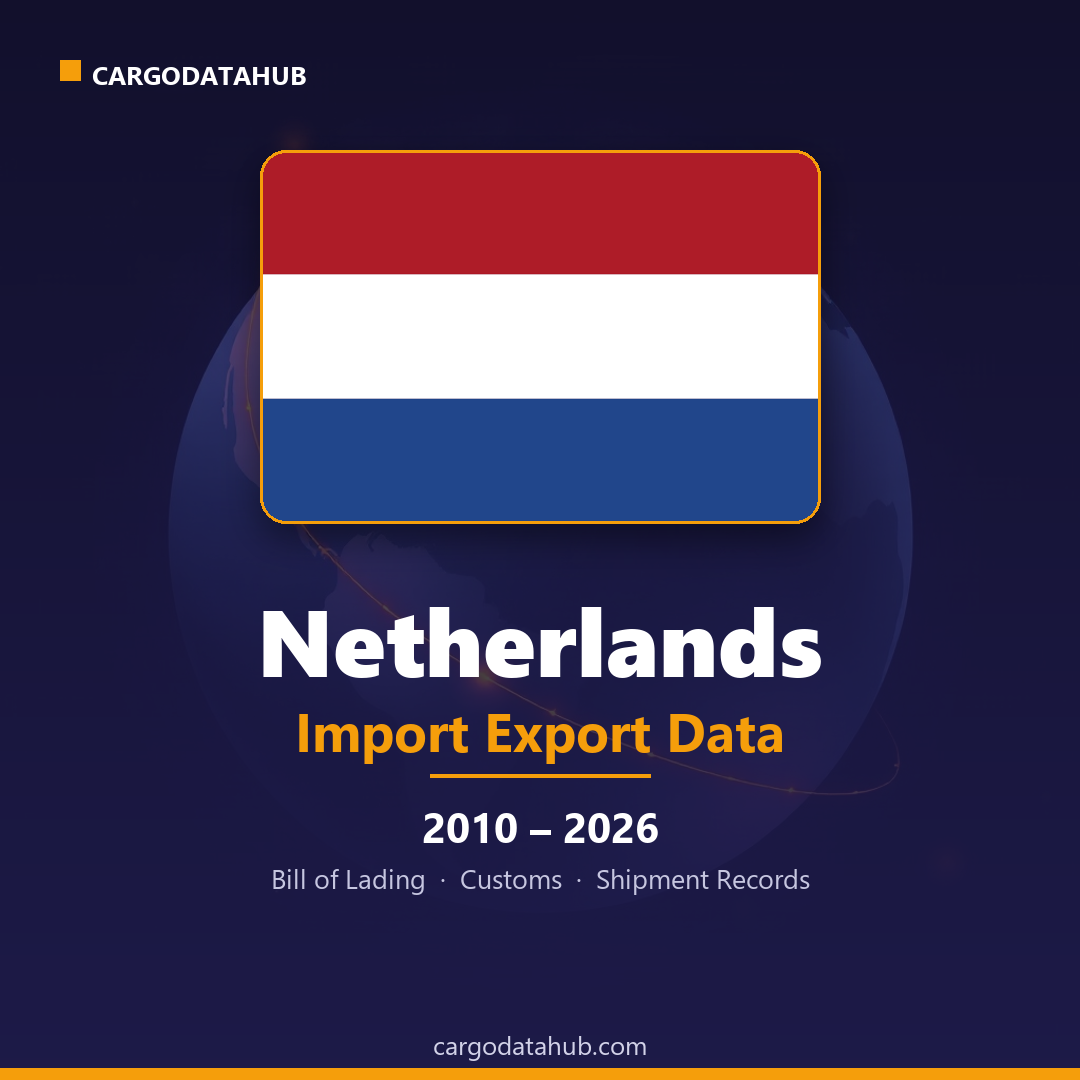 Netherlands Import Export Data