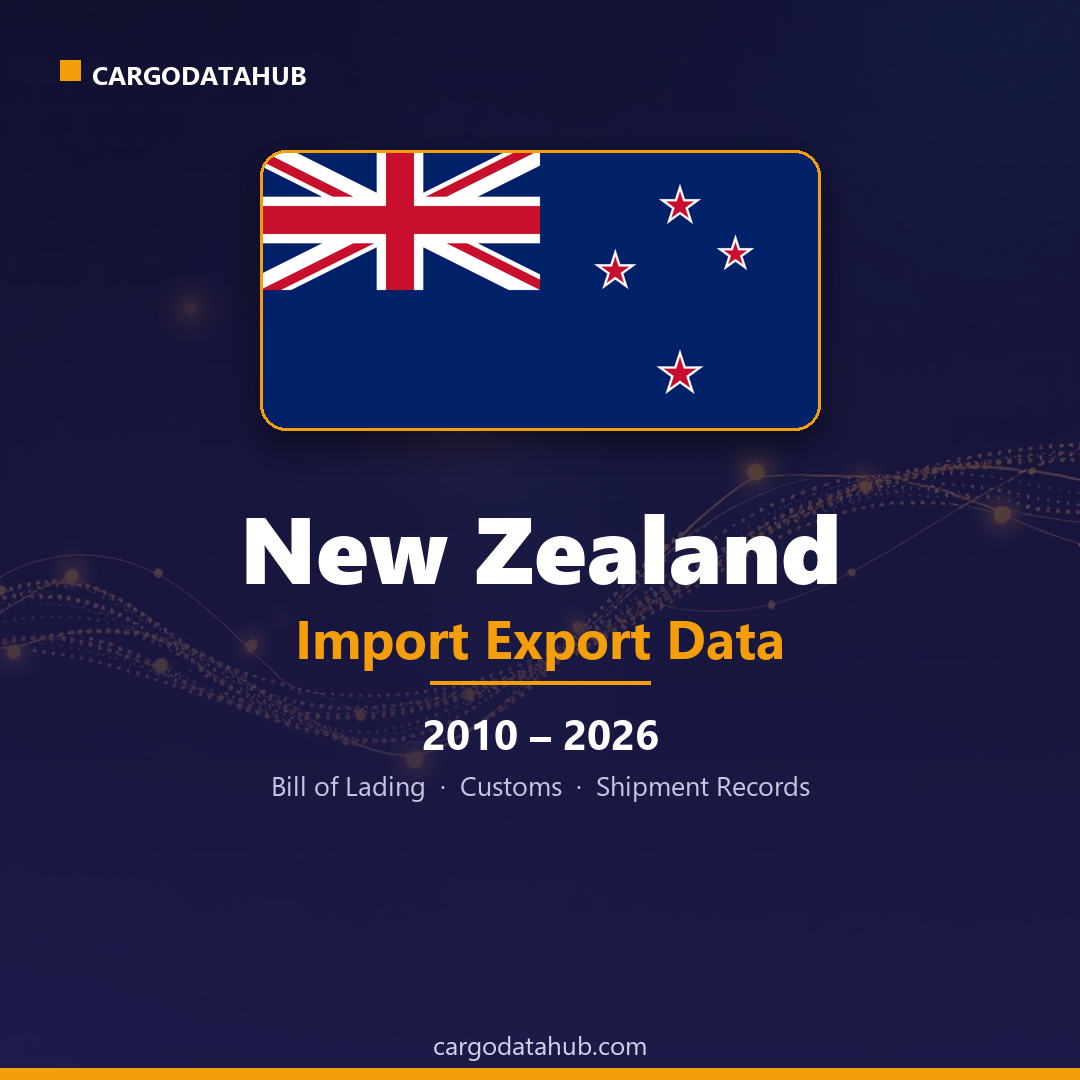 New Zealand Import Export Data