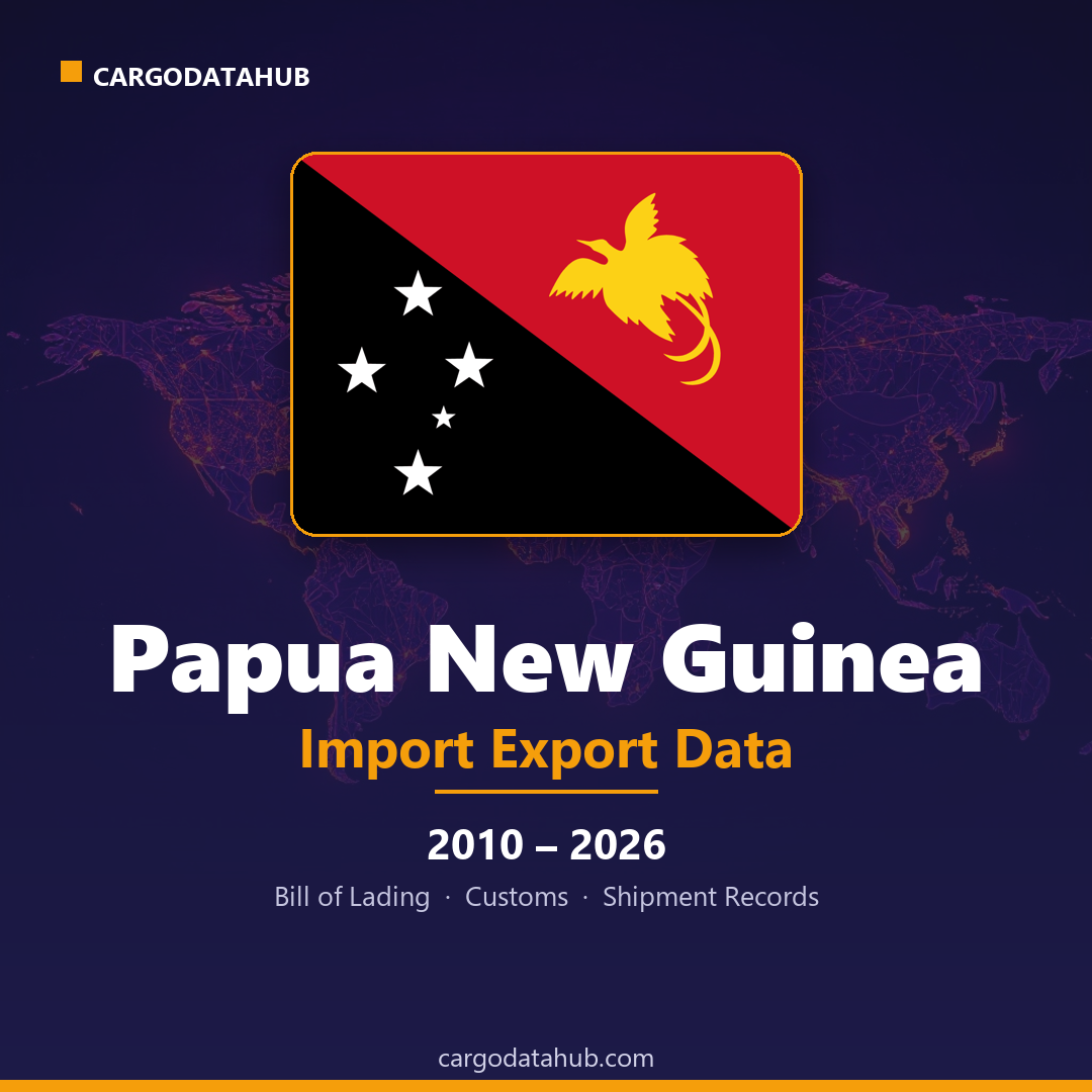 Papua New Guinea Import Export Data