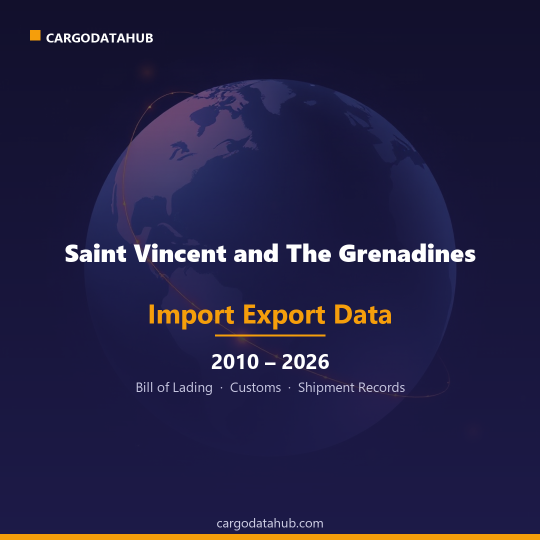 Saint Vincent and The Grenadines Import Export Data