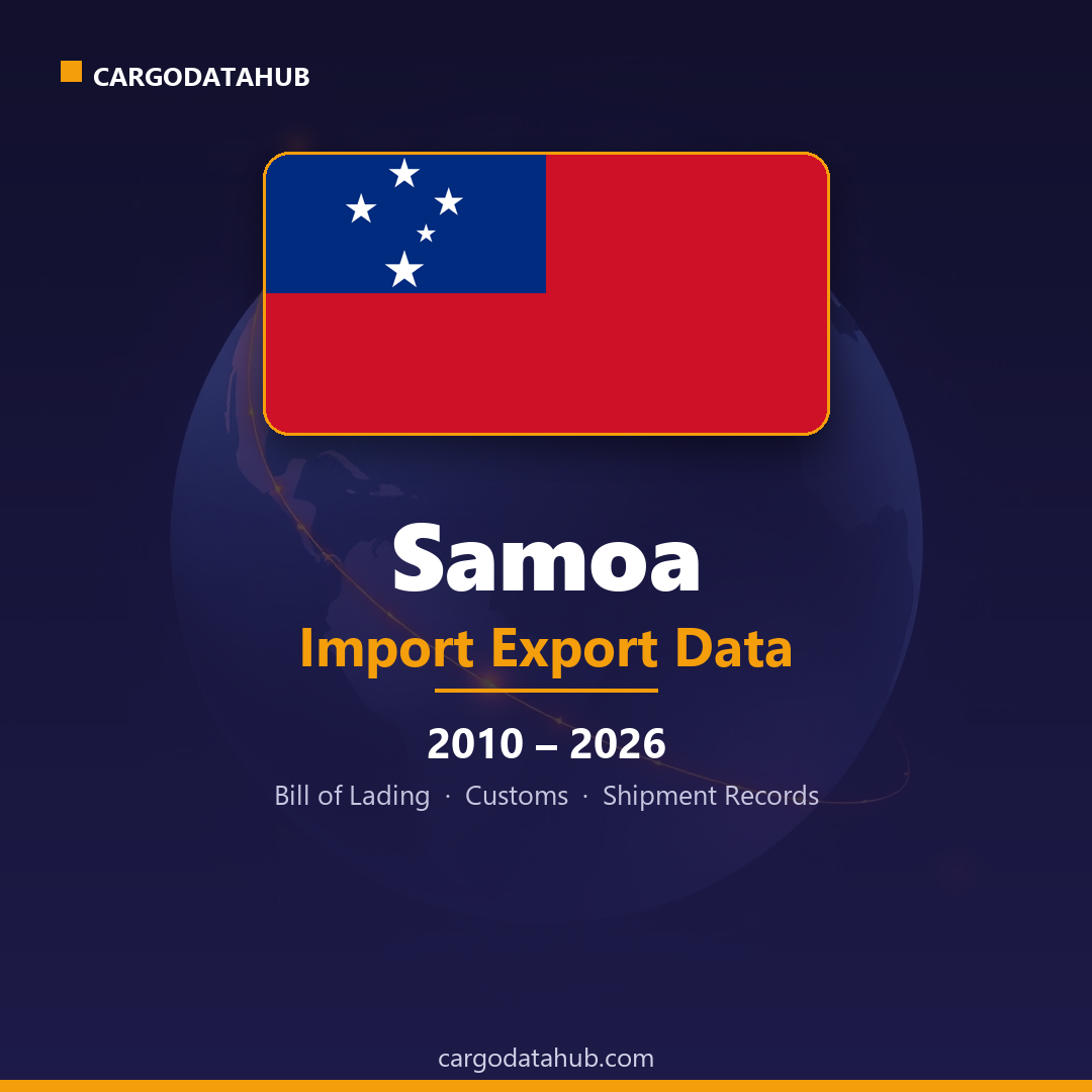 Samoa Import Export Data
