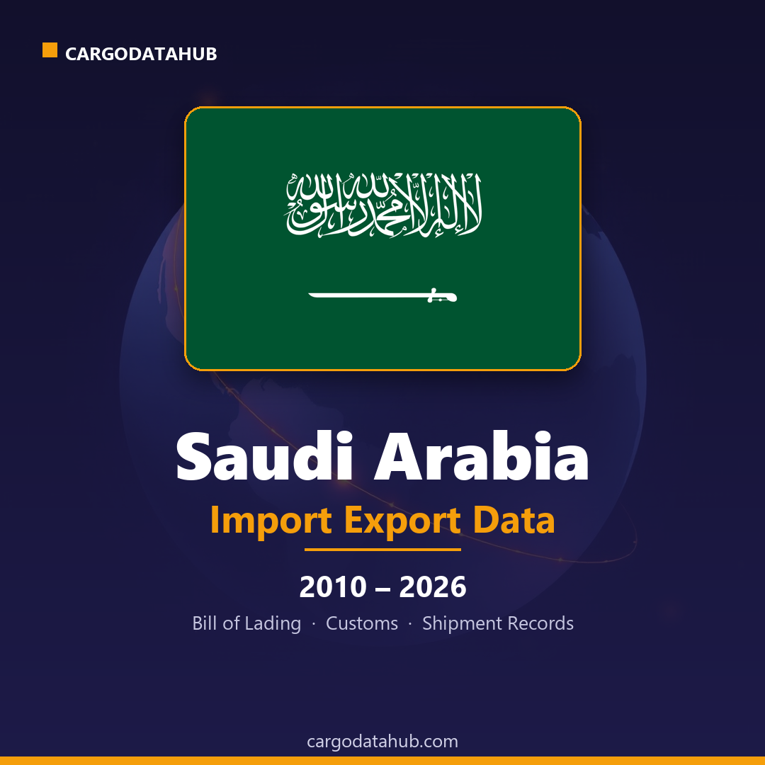 Saudi Arabia Import Export Data
