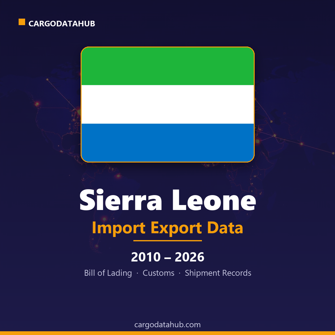 Sierra Leone Import Export Data