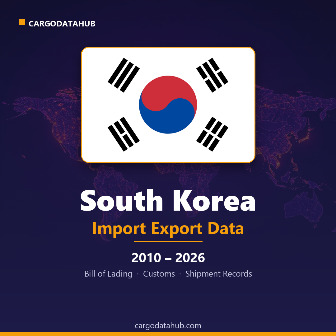 South Korea Import Export Data