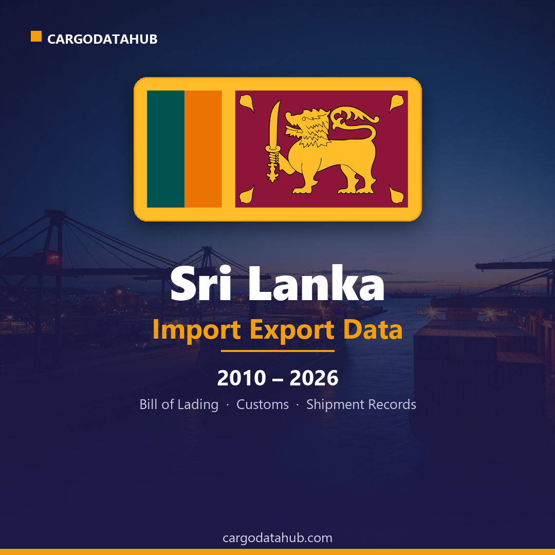 Sri Lanka Import Export Data