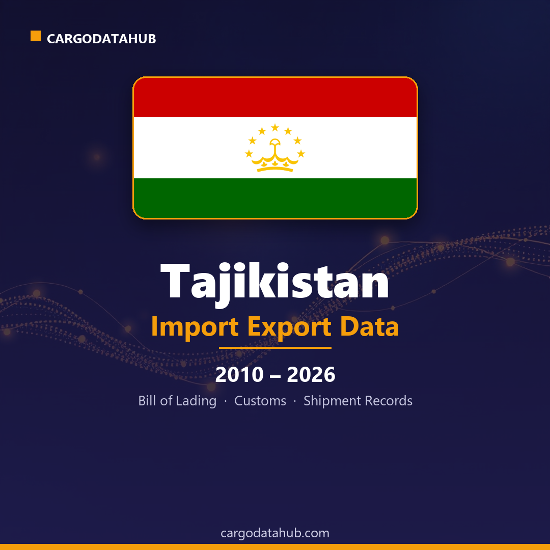 Tajikistan Import Export Data