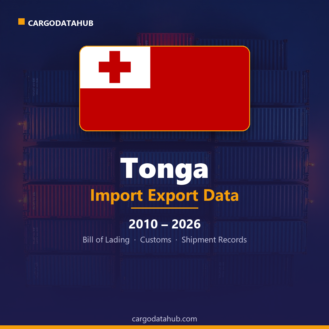 Tonga Import Export Data