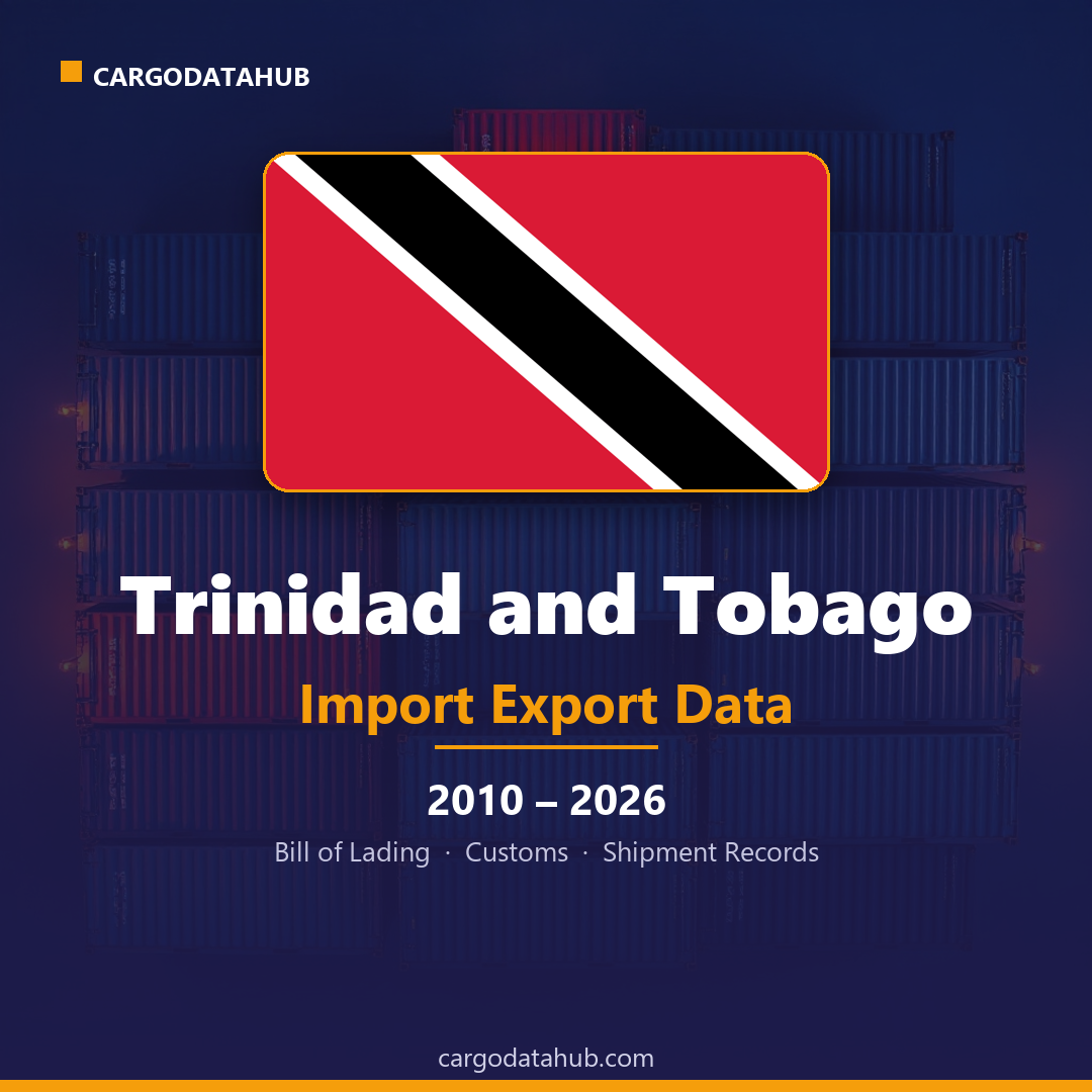 Trinidad and Tobago Import Export Data