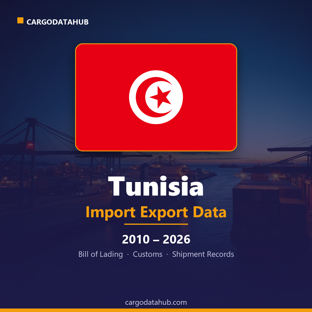 Tunisia Import Export Data