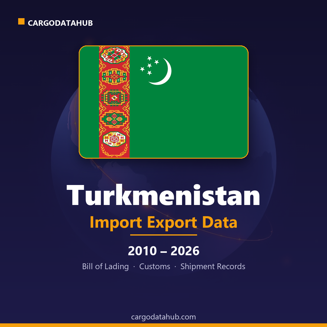 Turkmenistan Import Export Data