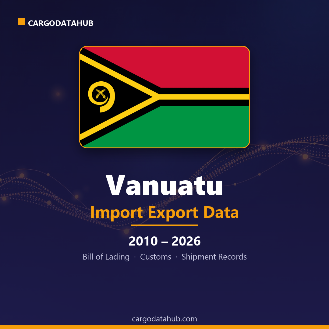 Vanuatu Import Export Data